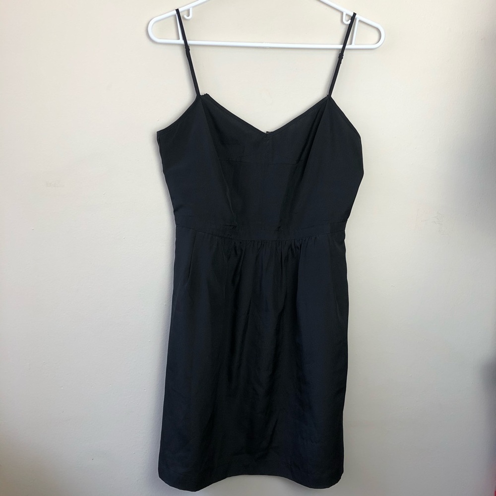 J Crew Black Sleeveless Tank Dress